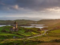 Photo: The church of Rodel in Scotland&#x27;s Outer Hebrides