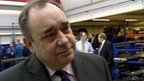 First Minister Alex Salmond