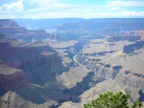 view to west of Colorado River