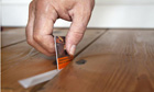 Insulating and draughtproof floorboards