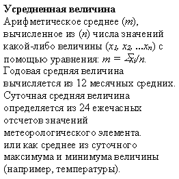 Russian translation prepared by Nina A. Zaitseva for the Arctic Climatology Project Arctic Meteorology and Climate Atlas.