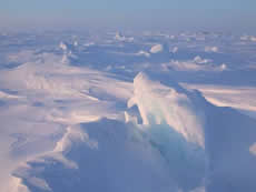 Multiyear ice. (Photo courtesy of Ted Maksym, United States Naval Academy.)