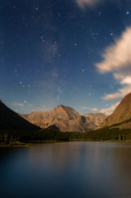 Many Glacier Night Sky