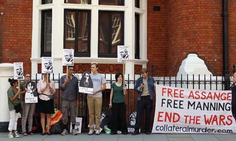 Julian Assange requests asylum at Ecuador embassy - live coverage