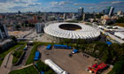 The Olympic Stadium in Kiev