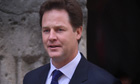 British Deputy Prime Minister Nick Clegg