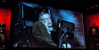 Stephen Hawking at TED (Copyright: TED)