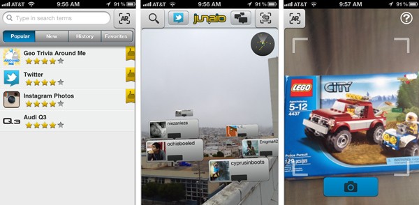 Augmented reality browser Junaio offers less 'clunky' apps, new API for developers