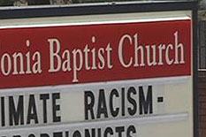 Church sign