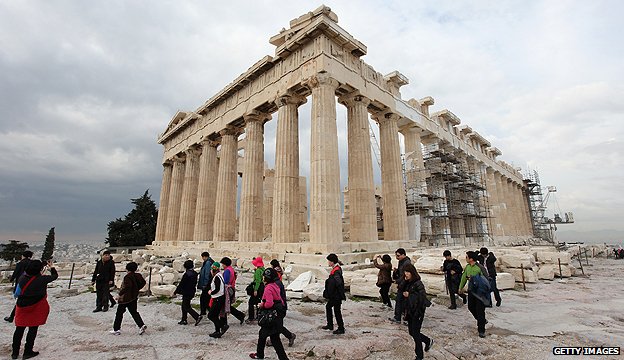 Parthenon in Athens