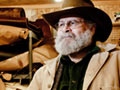 Mark Nelson, a saddle maker with a workshop behind his house in Wisconsin