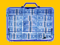 A suitcase filled with cash awaits you - unclaimed property scams