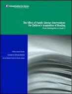 The Effect Of Family Literacy Interventions On Children's Acquisition Of Reading: From Kindergarten 