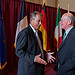 Speaker John Boehner talks with Dr. Norbert Lammert, President of the German Bundestag, during the G8 Presiding Officers Conference in Washington, DC. September 8, 2012. (Official Photo by Bryant Avondoglio)

--
This official Speaker of the House photograph is being made available only for publication by news organizations and/or for personal use printing by the subject(s) of the photograph. The photograph may not be manipulated in any way and may not be used in commercial or political materials, advertisements, emails, products, promotions that in any way suggests approval or endorsement of the Speaker of the House or any Member of Congress.