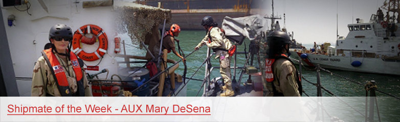 Shipmate of the Week � AUX Mary DeSena