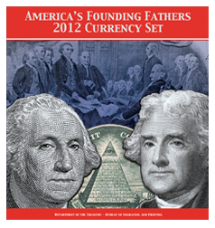 America’s Founding Fathers 2012 Currency Set Image