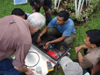 Building capacity with new seismic monitoring equipment for North Sulawesi, Indonesia.