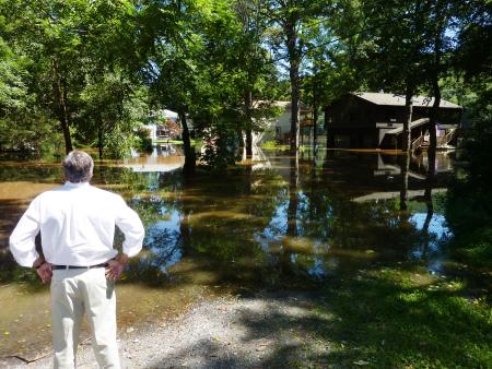 Rep. Barletta tours areas damaged during Hurricane Irene