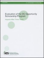 Evaluation of the DC Opportunity Scholarship Program: Impacts after Three Years