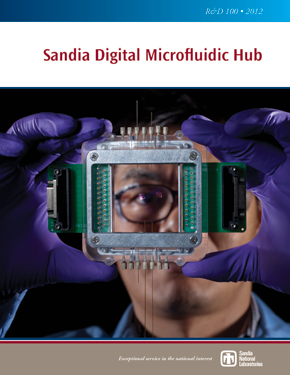 Digital Microfluidic Hub publication cover