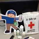 Photo: FEMA Flat Stanley and Flat Stella visit the American Red Cross Disaster Operations Center in Washington, D.C. and see how the Red Cross provides disaster survivors with a comfort kit of important items.  http://www.fema.gov/blog/2012-09-06/our-visit-american-red-cross