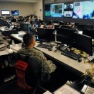 Photo: August 28 - Personnel in the National Guard Command Center in Arlington, Va., monitor the progress of Tropical Storm Isaac as it makes its way through the Gulf of Mexico. The NGCC, which serves as a hub that provides an overall tracking and coordination of National Guard elements, has gone to 24 hour operations in preparation for Isaac making landfall. Isaac's predicted path has it hitting the Gulf Coast region sometime Tuesday or Wednesday. (U.S. Army Photo by Sgt. 1st Class Jon Soucy)