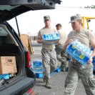 Photo: 120901-A-SM895-078

NEW ORLEANS - Airmen from the Louisiana National Guard's 259th Air Traffic Control Squadron distribute food, water and ice to citizens in need of resources after Hurricane Isaac in New Orleans, Sep. 1, 2012. The LANG has more that 6,000 Soldiers and Airmen on duty to support our citizens, local and state authorities by conducting Hurricane Isaac operations. (U.S. Army photo by Spc. Tarell J. Bilbo, 241st Mobile Public Affairs Detachment/RELEASED) Digital