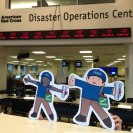 Photo: FEMA Flat Stanley and Flat Stella visit the American Red Cross Disaster Operations Center in Washington, D.C.   http://www.fema.gov/blog/2012-09-06/our-visit-american-red-cross