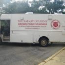 Photo: Many non-profit and voluntary organizations are actively supporting the response and recovery efforts to Isaac. Pictured is a Salvation Army mobile feeding truck. (photo courtesy of Salvation Army)