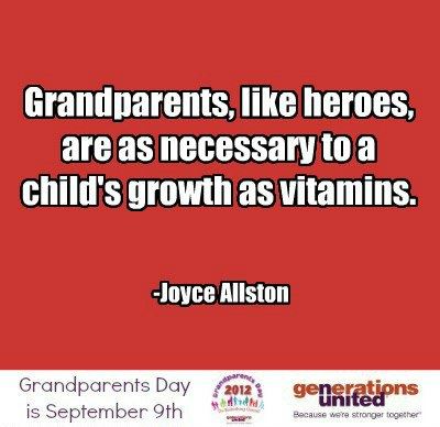 Photo: Visit www.grandparentsday.org to find out how to Do Something Grand on September 9th. Also check out www.gu.org for more great intergenerational information.