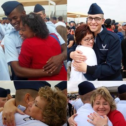 Photo: Fill in the Blank: When I told my mom I wanted to join the air Force, she said _____________.