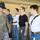 Photo: Week 0 – Orientation 
Once you step off the bus at San Antonio’s Lackland Air Force Base, your journey begins. You’ll be assigned to a Training Instructor (TI), who for the next eight and a half weeks will give you directions, explain procedures and assign tasks in preparation for your life as a Warrior Airman.