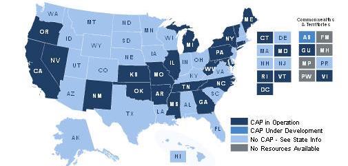 Photo: Consumer Assistance Program in the States Map: http://www.healthcare.gov/using-insurance/managing/consumer-help/index.html