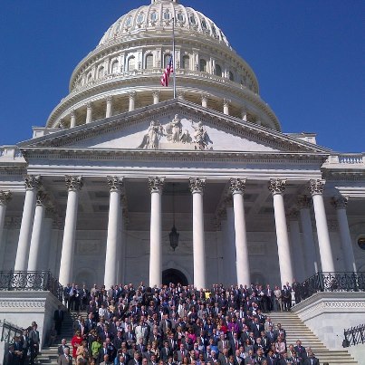 Photo: This morning, I stood alongside my fellow Members of Congress at the 9/11 Congressional Remembrance Ceremony to honor the lives lost that tragic day.