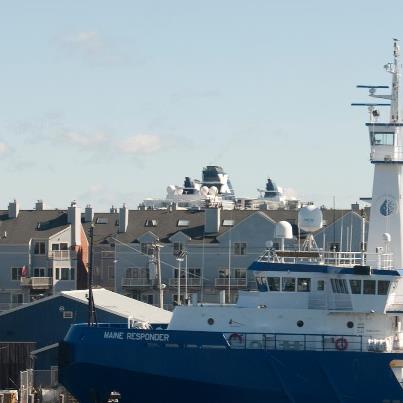 Photo: Celebrity ship's in town.  Going over to Ready Seafood this morning to see them bring their first shipment of lobster over.