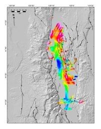 Photo: Mapping magnetic anomalies with a UAS in the air, and old-fashioned boots on the ground, geophysicists and engineers from the USGS and NASA, along with university partners are doing field work in Surprise Valley, CA. Follow their blog posts: http://www.usgs.gov/blogs.SurpriseValley