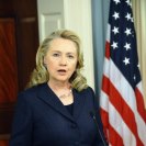 Photo: U.S. Secretary of State Hillary Rodham Clinton delivers remarks on the deaths of American personnel in Benghazi, Libya, at the U.S. Department of State in Washington, D.C., September 12, 2012. [State Department photo/ Public Domain]