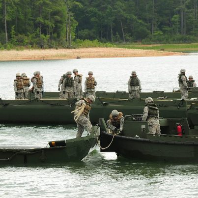 Photo: South Carolina Army National Guard engineers practice their bridge building skills

By: Staff Sgt. Tracci Dorgan, JFHQ Public Affairs

PLUMB BRANCH, S.C.-- Engineers with the South Carolina Army National Guard’s 125th Multi Roll Bridge Company (MRBC) received valuable training on their new bridging equipment during annual training exercises held at the Clarks Hill Training Center in Plum Branch, S.C. June 11 - 15, and Aug. 20-24, 2012. 

For the rest of the story, go to our website at;

http://www.scguard.army.mil/press-detail.php?article=100