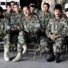 Photo: Afghan students from Kanda Air Wing listen as senior officials from the U.S. military and Afghan military recognize their efforts and hard work. The graduation ceremony added 26 individuals to the roles of trained personnel to maintain Afghan military facilities at Kandahar airfield.