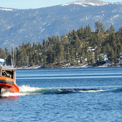 Photo: Not always a vacation at Coast Guard Station Lake Tahoe... http://goo.gl/nZ1An