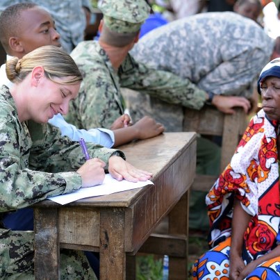 Photo: A snapshot of one of the military's Medical Civic Action Programs in action in Tswaka, Kenya: MEDCAPs across East Africa aim to strengthen the capabilities of community health workers, enhance overall...http://dvidshub.net/r/e2qjp6 Combined Joint Task Force-Horn of Africa U.S. Africa Command (AFRICOM)