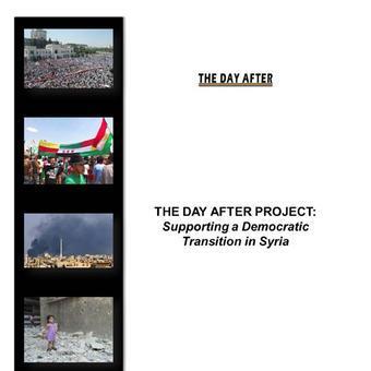 Photo: "The Day After" project, a Syrian-led effort to plan for a post-Assad Syria, today released a comprehensive, inclusive plan for a transition in the event the opposition succeeds in bringing about the fall of the current regime. To read the document, visit http://www.usip.org/the-day-after-project