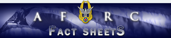 Air Force Reserve Command FactSheets