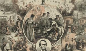 Harper's Weekly illustration of benefits of emancipation