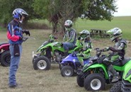 Image of Students in an ATV Safety Class