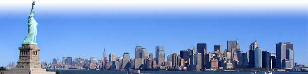 The New York city skyline