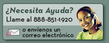 ¿Necesita ayuda? Llame al 888-851-1920