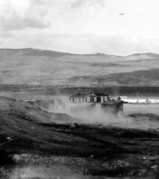 Coso Hot Springs in Coso volcanic field, Feb 4, 1920.