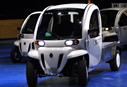 U.S. Army’s entirely electric, neighborhood electric vehicles (By C. Todd Lopez).