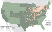 Invasive Species - Zebra Mussels dynamic map link